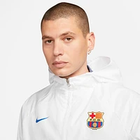 FC Barcelona AWF Men's Nike Soccer Jacket