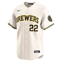 Christian Yelich Milwaukee Brewers Men's Nike Dri-FIT ADV MLB Limited Jersey