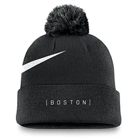 Boston Red Sox Peak Men's Nike MLB Cuffed Pom Beanie