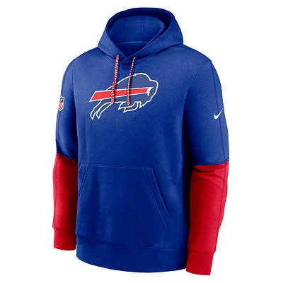 Buffalo Bills Sideline Team Issue Club Men's Nike NFL Pullover Hoodie