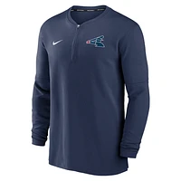 Chicago White Sox Authentic Collection Game Time Men's Nike Dri-FIT MLB 1/2-Zip Long-Sleeve Top