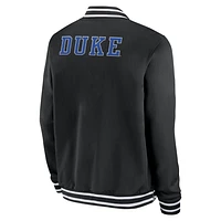 Duke Blue Devils Sideline Men's Nike College Full-Zip Bomber Jacket