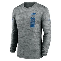 Buffalo Bills Sideline Velocity Men's Nike Dri-FIT NFL Long-Sleeve T-Shirt