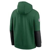 New York Jets Logo Team Issue Club Men's Nike NFL Pullover Hoodie