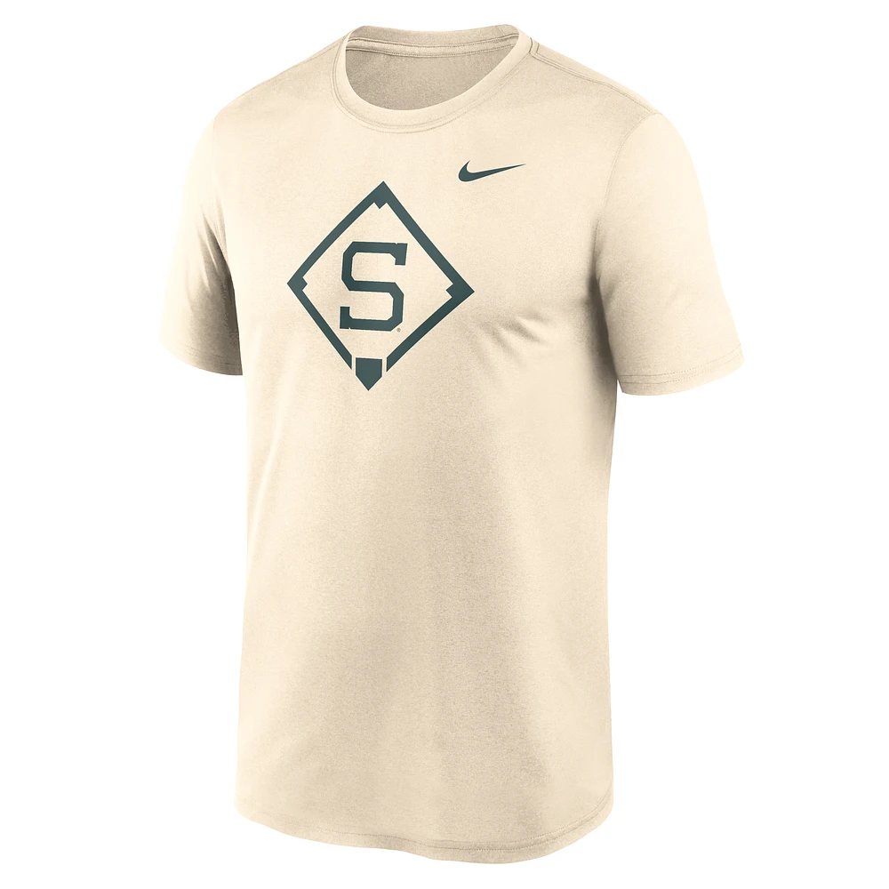 Michigan State Spartans Legend Baseball Icon Men's Nike Dri-FIT College T-Shirt