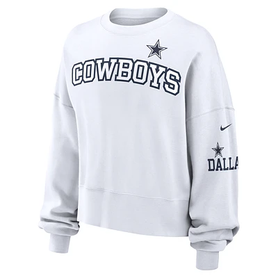 Dallas Cowboys Women's Nike NFL Pullover Crew