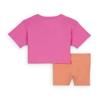 Nike Baby (12-24M) Wild Flower Boxy T-Shirt and Shorts Set