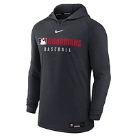 Cleveland Guardians Authentic Collection Men's Nike Dri-FIT MLB Pullover Hoodie