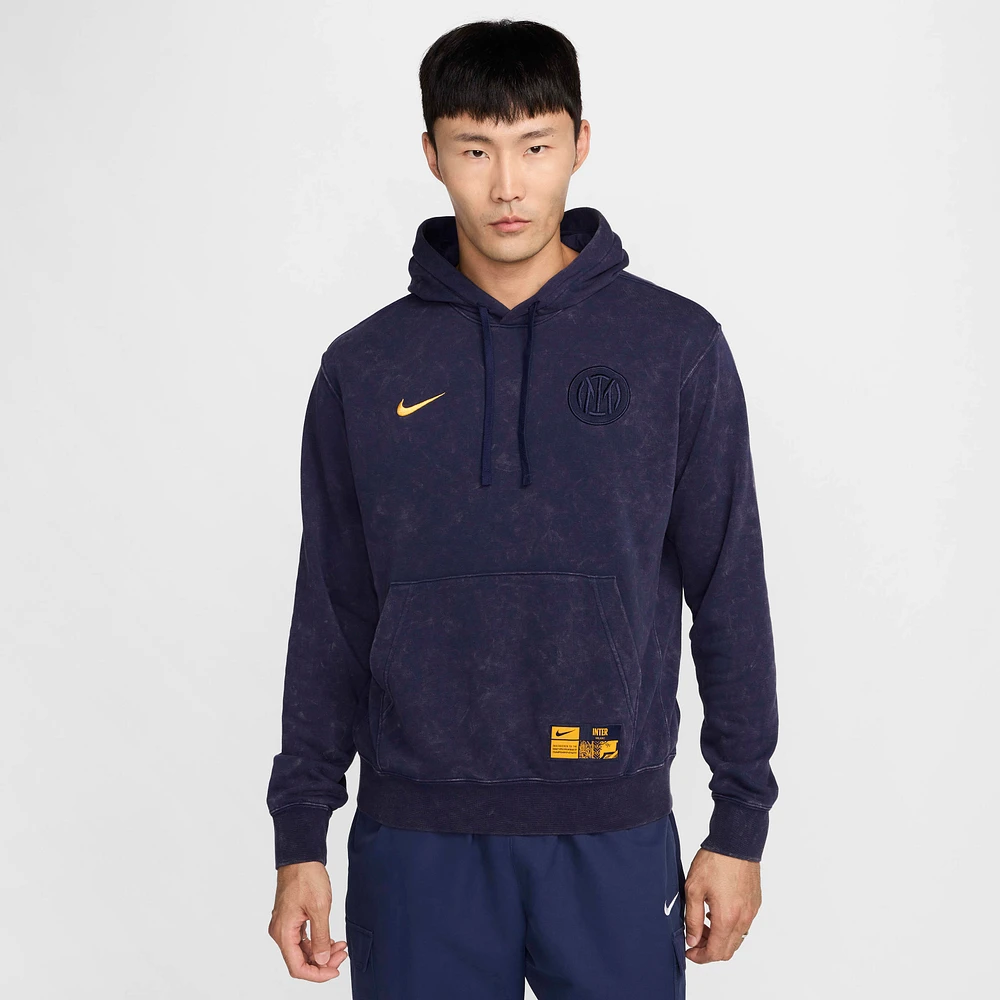 Inter Milan Club Third Men's Nike Soccer French Terry Pullover Hoodie