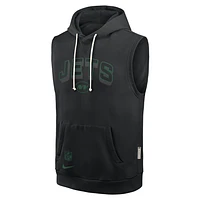 New York Jets Sideline Men's Nike Dri-FIT NFL Sleeveless Pullover Hoodie