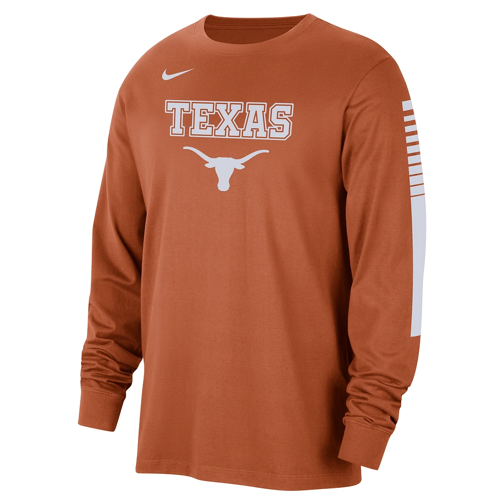 Texas Men's Nike College Long-Sleeve T-Shirt