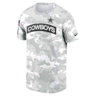 Dallas Cowboys Salute to Service Edge Arch Men's Nike Dri-FIT NFL T-Shirt