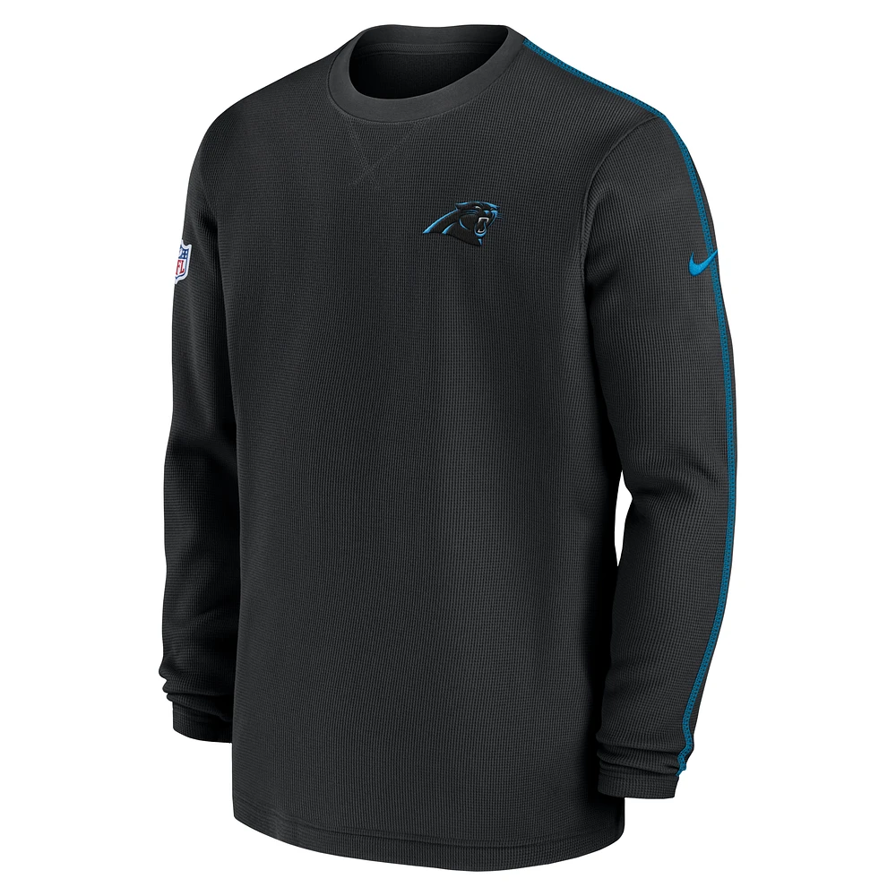 Carolina Panthers Sideline Coach Men’s Nike NFL Long-Sleeve Top