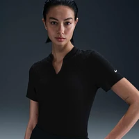 Nike Tour Women's Dri-FIT Short-Sleeve Blade Jacquard Golf Polo