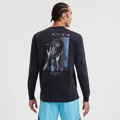 Nike Men's Max90 Long-Sleeve Basketball T-Shirt