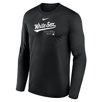 Chicago White Sox Authentic Collection Practice Men's Nike Dri-FIT MLB Long-Sleeve T-Shirt