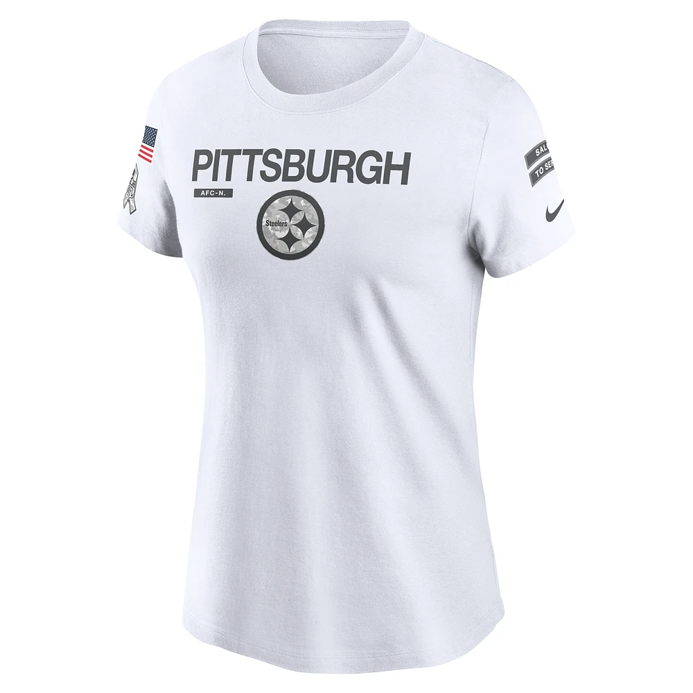 Pittsburgh Steelers Salute to Service Legend Women's Nike NFL T-Shirt