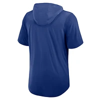 Chicago Cubs Logo Men's Nike Dri-FIT MLB Hooded T-Shirt