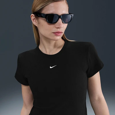 Nike Sportswear Women's Tight Ribbed Short-Sleeve T-Shirt