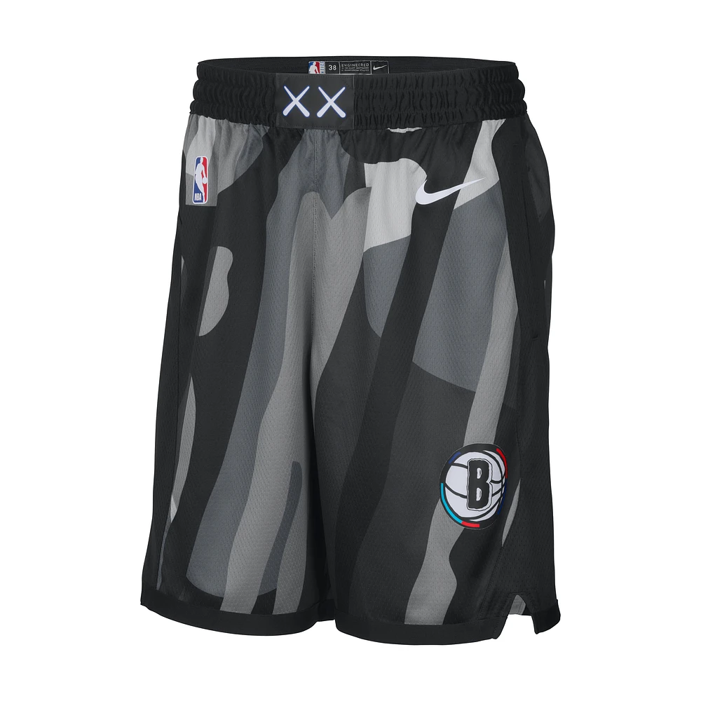 Brooklyn Nets 2024/25 City Edition Men's Nike Dri-FIT NBA Swingman Shorts