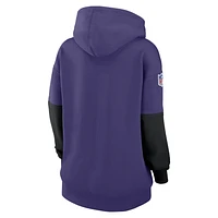 Baltimore Ravens Sideline Essential Women's Nike NFL Pullover Hoodie