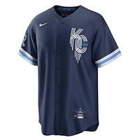 MLB Kansas City Royals Connect (Bo Jackson) Men's Replica Baseball Jersey