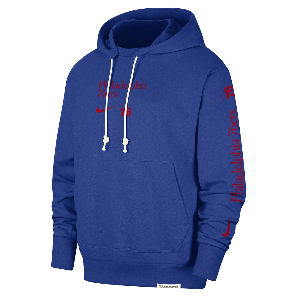 Philadelphia 76ers Standard Issue Courtside Men's Nike Dri-FIT NBA Hoodie