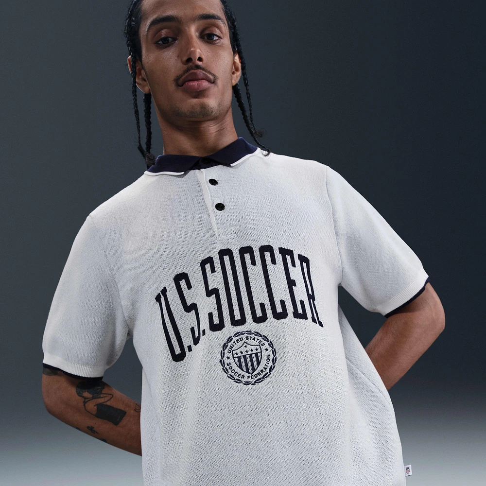 USMNT Club Men's Nike Soccer Knit Polo