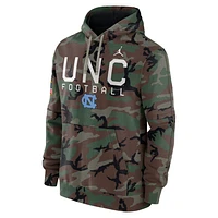 North Carolina Tar Heels Military Appreciation Club Men’s Jordan Brand College Pullover Hoodie