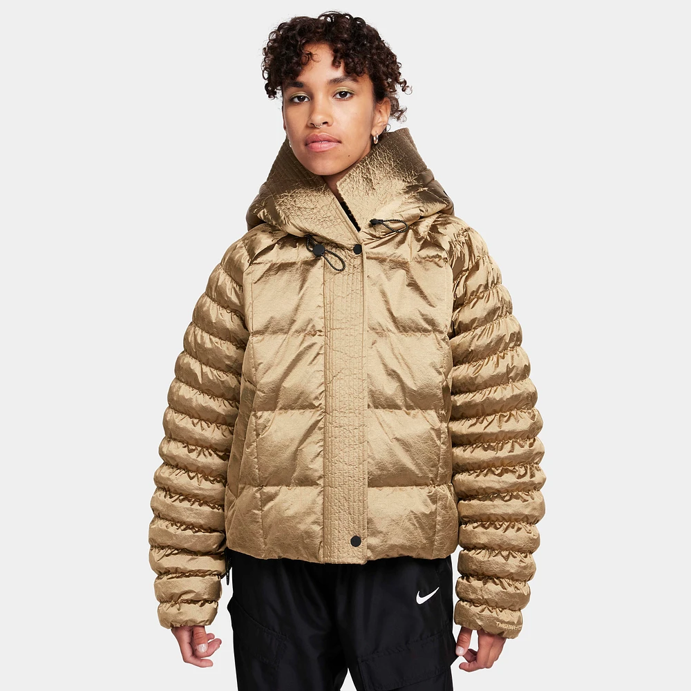 Nike Sportswear Swoosh Puffer Shine PrimaLoft® Women's Therma-FIT Oversized Hooded Jacket