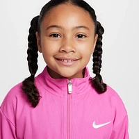 Nike Game, Swoosh, Match! Baby Quarter-Zip Ribbed Top and Leggings Set