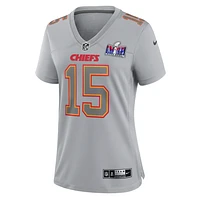 Patrick Mahomes Kansas City Chiefs Super Bowl LVIII Women's Nike NFL Atmosphere Game Jersey