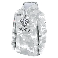 New Orleans Saints Salute to Service Primary Edge Club Men's Nike NFL Pullover Hoodie