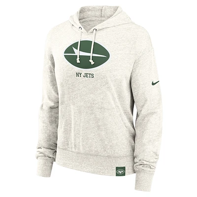 New York Jets Gym Vintage Women's Nike NFL Pullover Hoodie