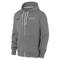 San Francisco Giants Authentic Collection Travel Men's Nike Dri-FIT MLB Full-Zip Hoodie