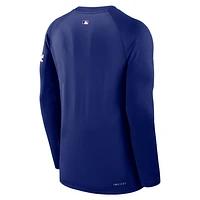 Los Angeles Dodgers Authentic Collection Game Time Men's Nike Dri-FIT MLB Long-Sleeve T-Shirt