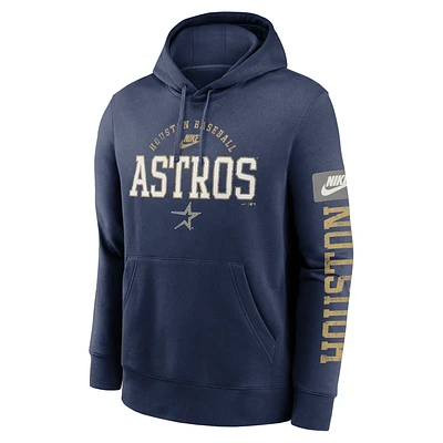 Houston Astros Cooperstown Splitter Club Men’s Nike MLB Pullover Hoodie