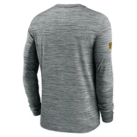 Pittsburgh Steelers Sideline Velocity Men's Nike Dri-FIT NFL Long-Sleeve T-Shirt