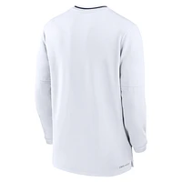 Penn State Nittany Lions Sideline Coach Men's Nike Dri-FIT College 1/2-Zip Long-Sleeve Top