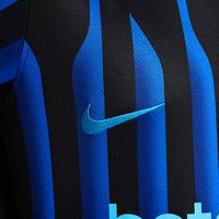 Inter Milan 2025/26 Stadium Home Big Kids' Nike Dri-FIT Soccer Replica Jersey