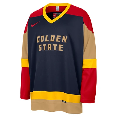 Golden State Warriors City Edition Men's Nike NBA Hockey Jersey