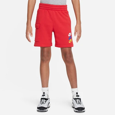 Nike Sportswear Big Kids' (Boy's) Fleece Cargo Shorts