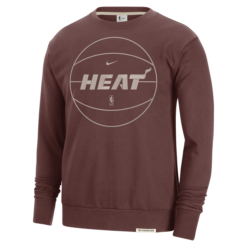 Miami Heat Standard Issue Men's Nike Dri-FIT NBA Sweatshirt