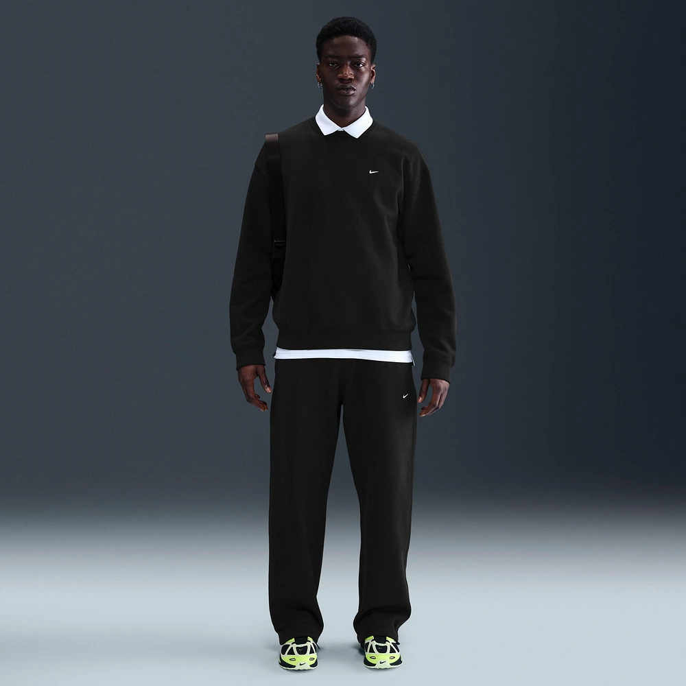 Nike Solo Swoosh Men's Fleece Open-Hem Pants