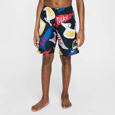 Nike Swim Breaker Big Kids' (Boys') 7" Brief-Lined Volley Shorts