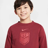 USMNT Club Big Kids' (Boys') Nike Soccer Crew-Neck Sweatshirt