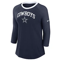 Dallas Cowboys Women's Nike NFL 3/4-Sleeve T-Shirt