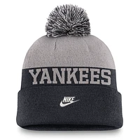 New York Yankees Rewind Peak Men's Nike MLB Cuffed Pom Beanie