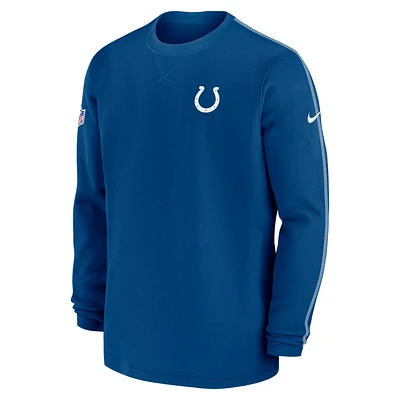 Indianapolis Colts Sideline Coach Men’s Nike NFL Long-Sleeve Top