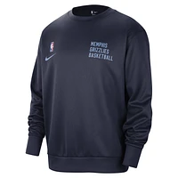 Memphis Grizzlies Spotlight Men's Nike Dri-FIT NBA Crew-Neck Sweatshirt